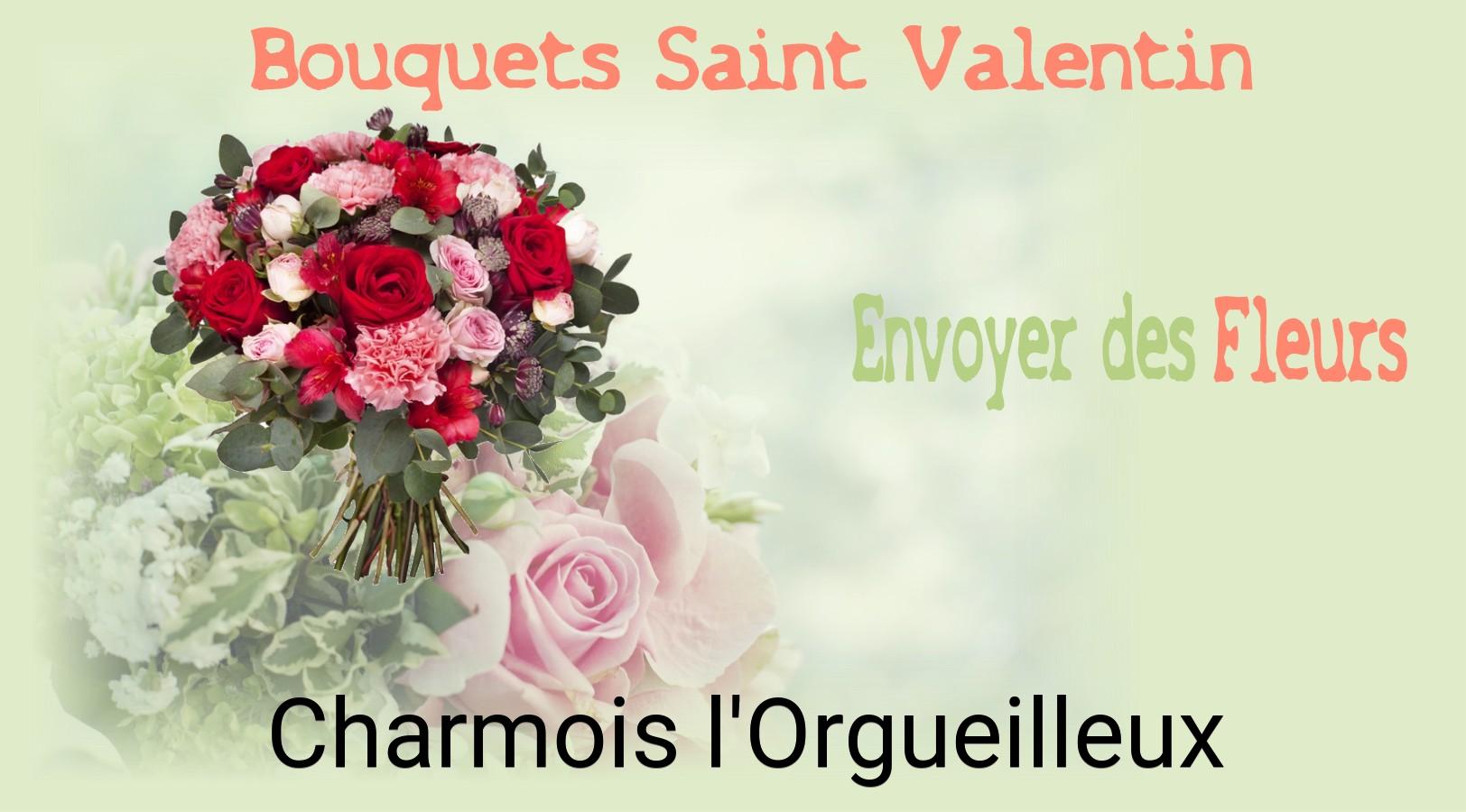 Roses de Saint-Valentin livrées à Charmois-l'Orgueilleux